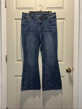 Maurices Medium Wash Flare Jeans